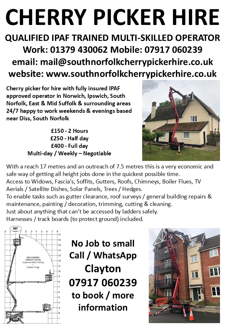 Cherry Picker A5 Flyer